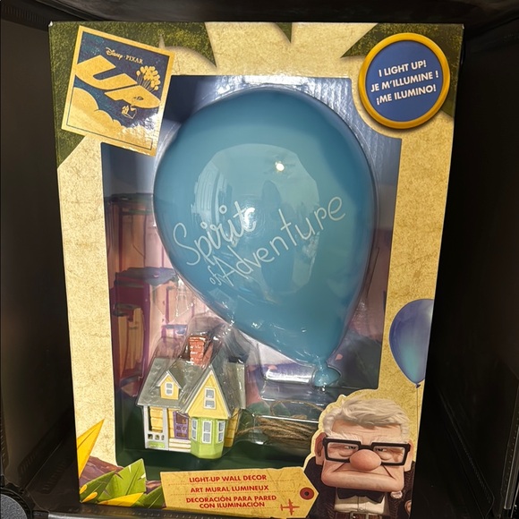Disney Other - Up Light-Up Wall Decor - Balloon/house